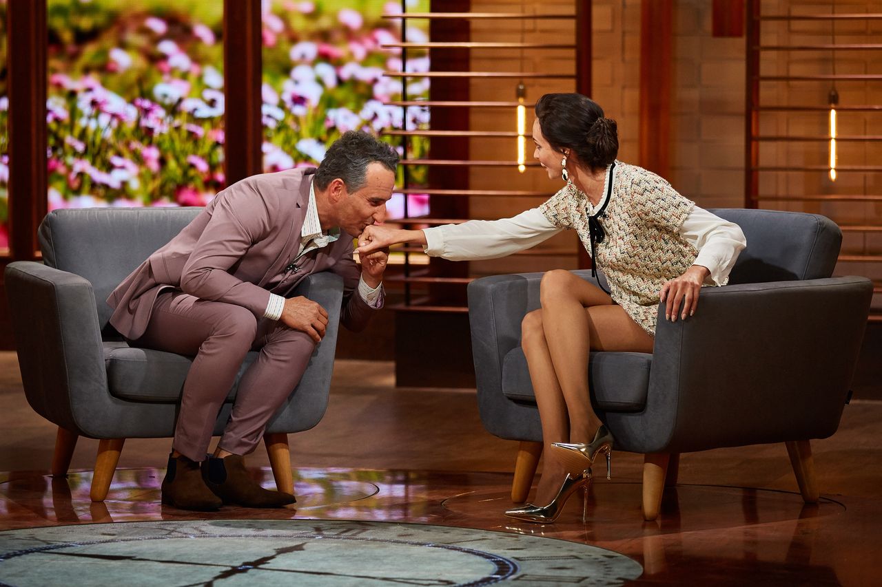 Michał Koterski i Marcela Leszczak zobaczyli, jak będą wyglądać za 50 lat (ZDJĘC