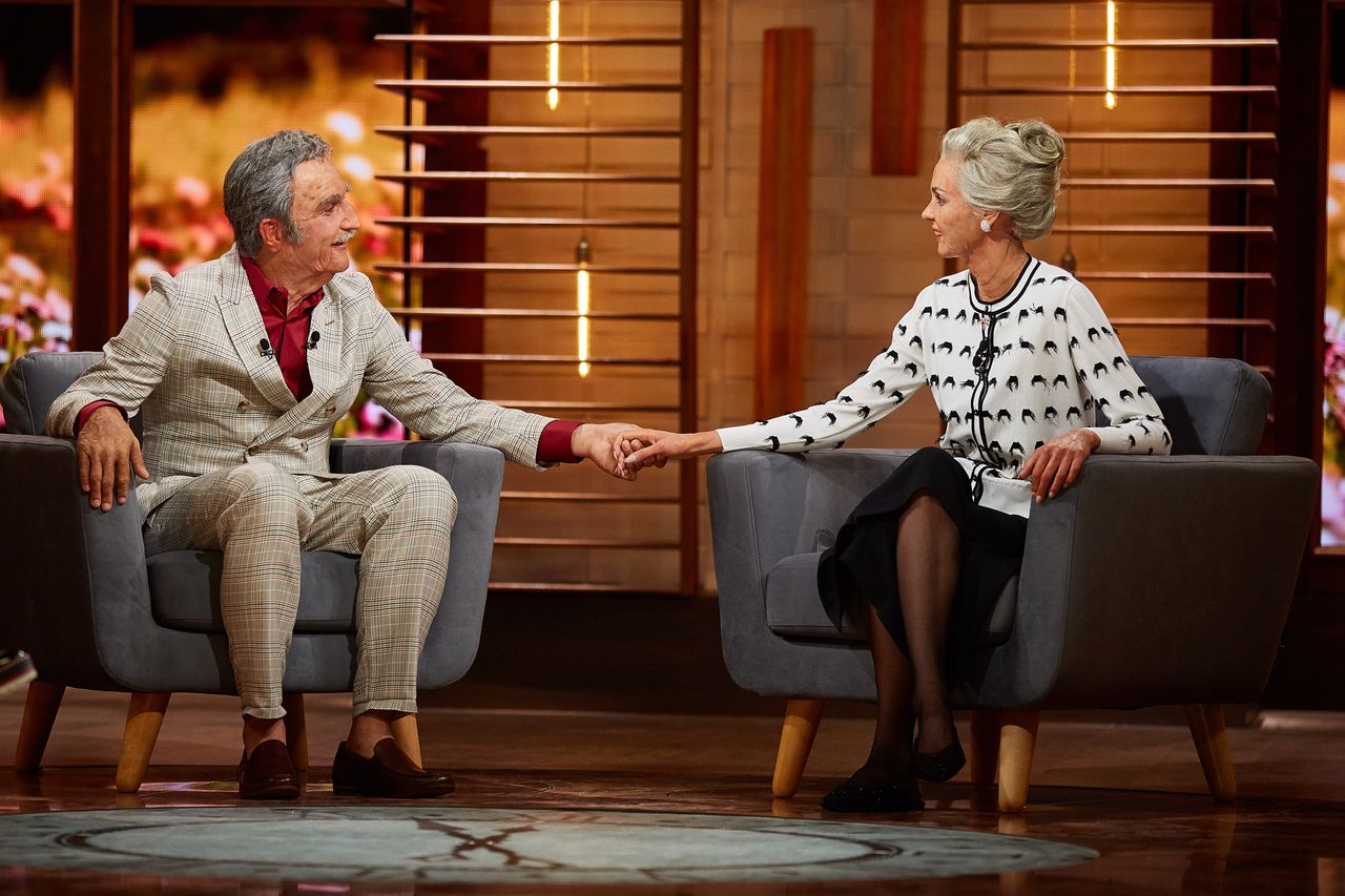 Michał Koterski i Marcela Leszczak zobaczyli, jak będą wyglądać za 50 lat (ZDJĘC