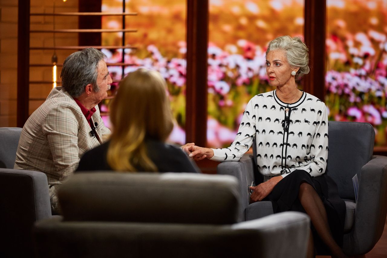 Michał Koterski i Marcela Leszczak zobaczyli, jak będą wyglądać za 50 lat (ZDJĘC