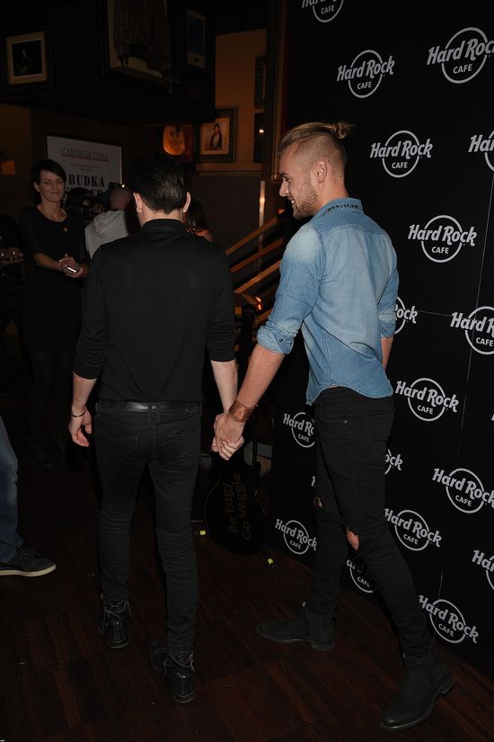 Michał Kwiatkowski zabrał partnera na ściankę (FOTO) Michał Kwiatkowski zabrał partnera na ściankę (FOTO)