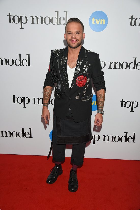 Michał Piróg w makijażu na finale Top model (FOTO)