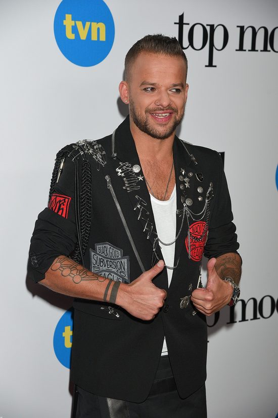 Michał Piróg w makijażu na finale Top model (FOTO)