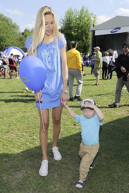 Michał Żebrowski - fajny tato! (FOTO)