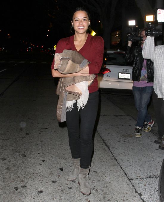 Michelle Rodriguez bez makijażu