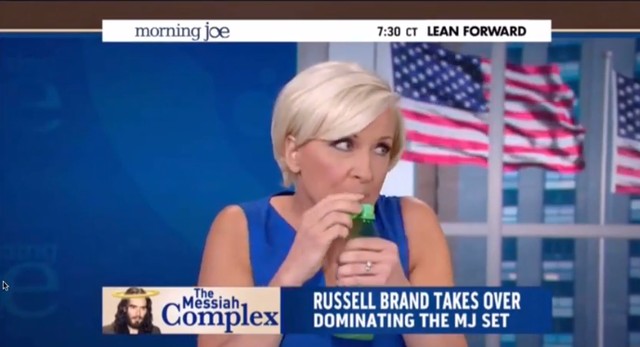 Russell Brand zrobił zadymę w telewizji śniadaniowej (VIDEO)