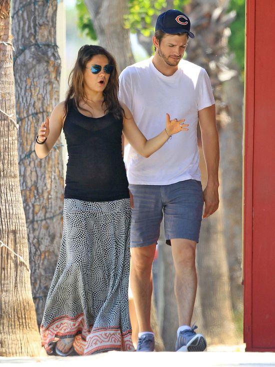 Ashton Kutcher będzie obecny przy żonie podczas porodu?