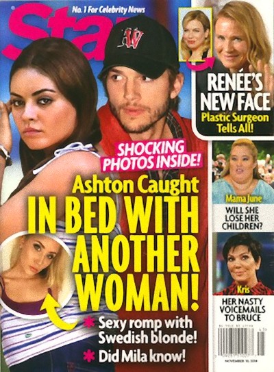 Ashton Kutcher oskarżony o zdradę Mili Kunis!