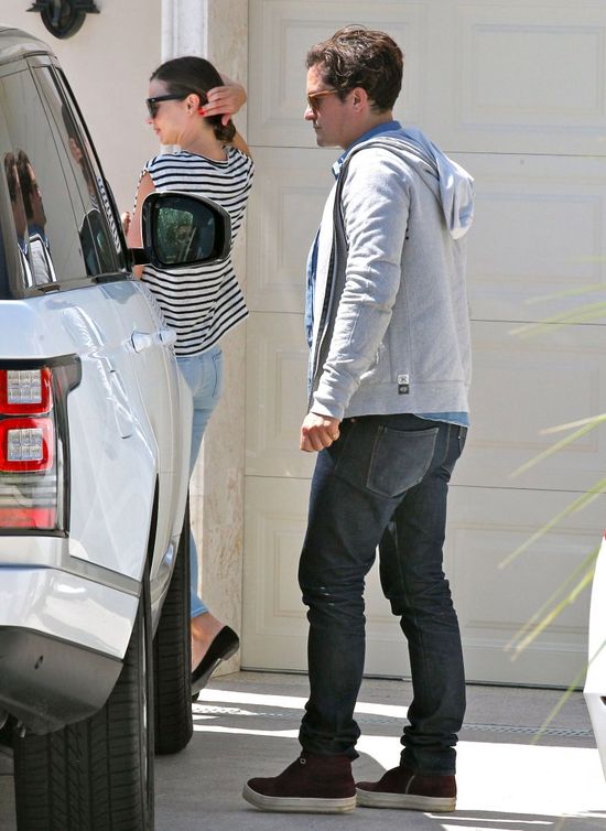 Bloom, Kerr, Flynn i niania - szczęśliwa rodzinka (FOTO)