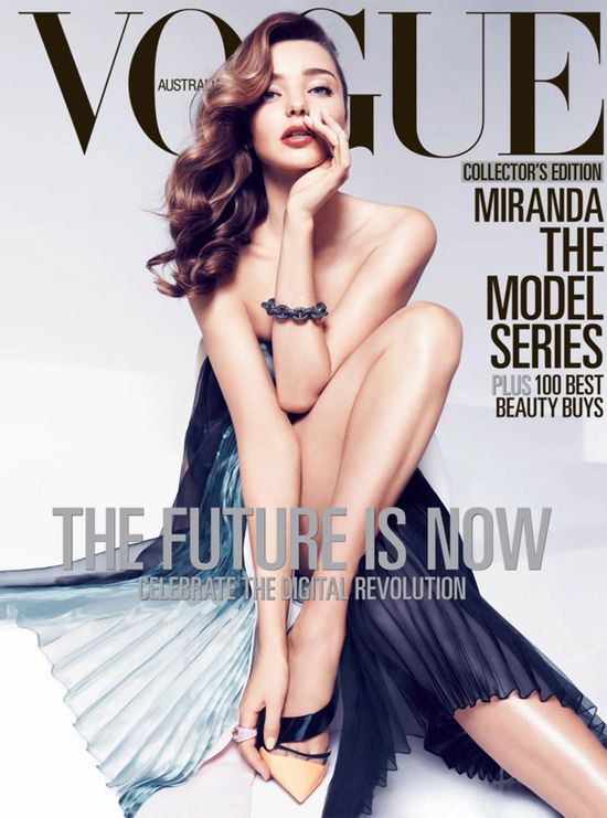 Miranda Kerr na okładce australijskiego Vogue (FOTO)