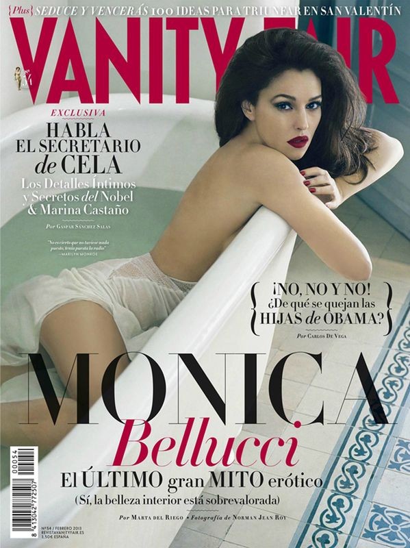  Monica Bellucci na okładce Vanity Fair (FOTO)