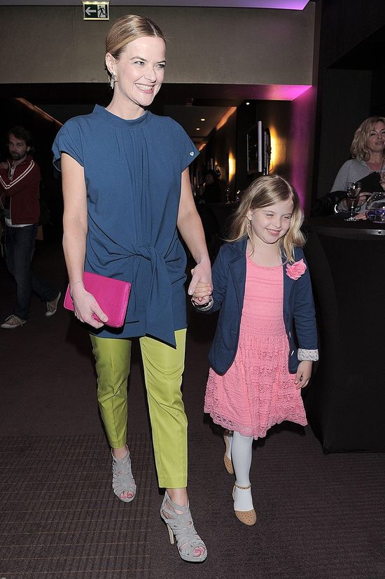 Monika Richardson zabrała córeczkę na pokaz mody (FOTO)