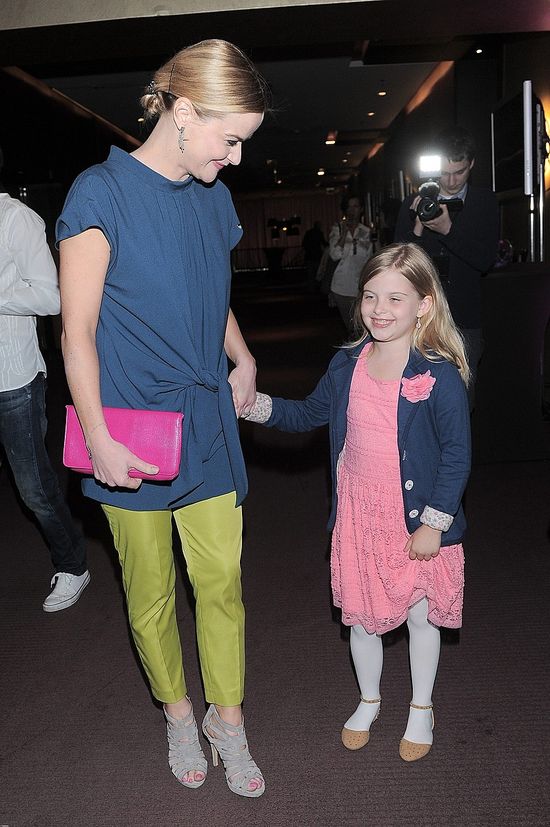 Monika Richardson zabrała córeczkę na pokaz mody (FOTO)