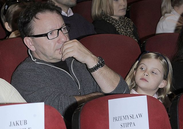 Richardson i Zamachowski zabrali dzieci na premierę filmu