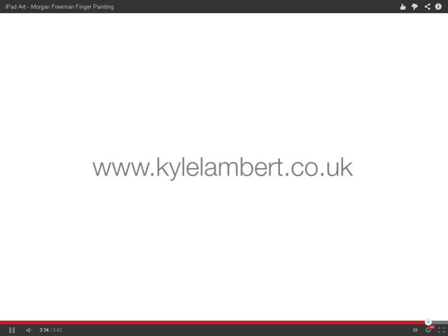 Niewiarygodne! Morgan Freeman namalowany na iPadzie (FOTO)