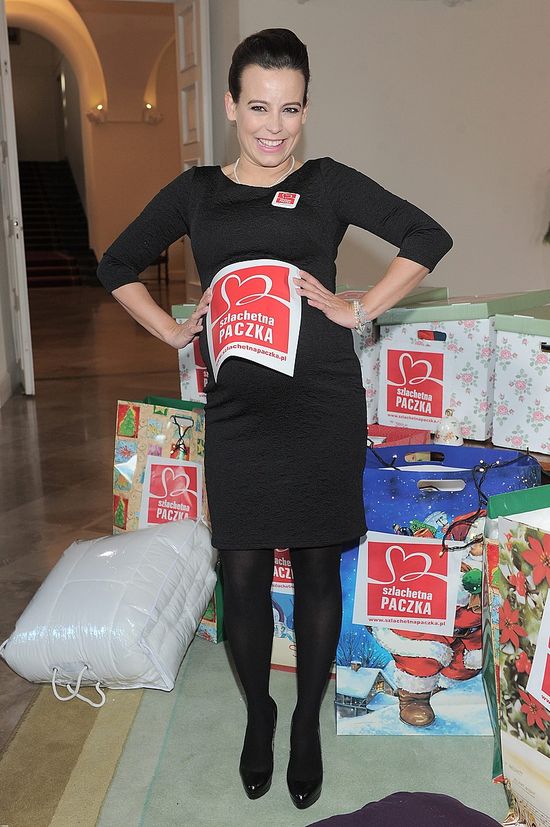 Anna Mucha wspiera akcję Szlachetna Paczka (FOTO)