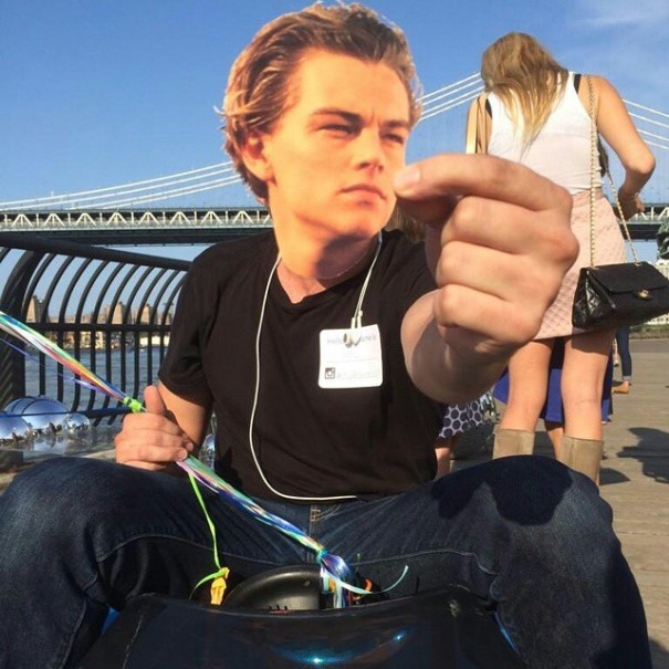 Zobaczcie, co pewien artysta robi z głową Leonardo DiCaprio!