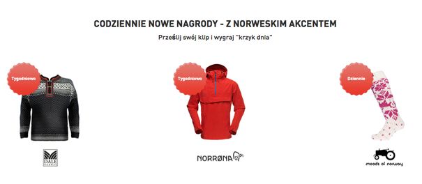 Krzycz i wygraj wyjazd do Norwegii 