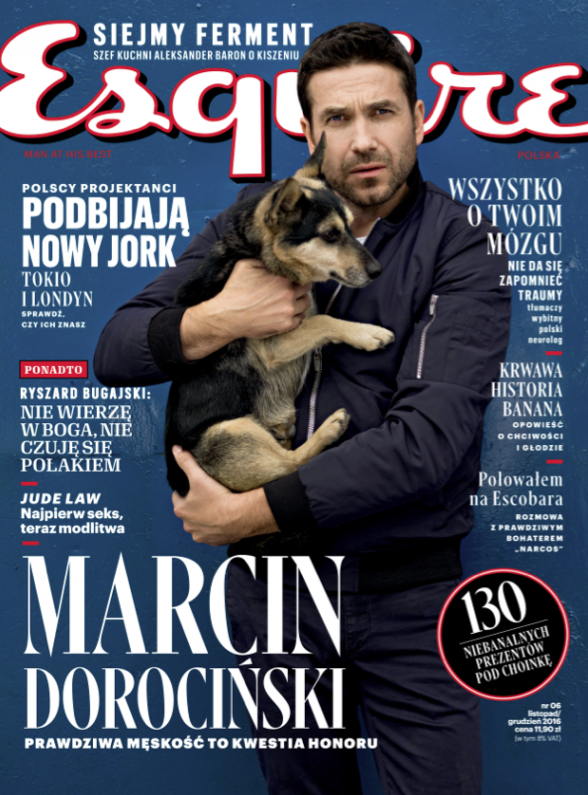 Marcin Dorociński za kulisami sesji dla Esquire (VIDEO) Marcin Dorociński za kulisami sesji dla Esquire (VIDEO)