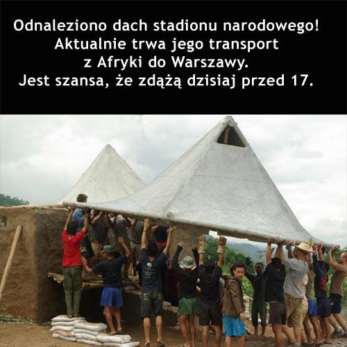 Stadion Narodowy ochrzczony Basenem Narodowym