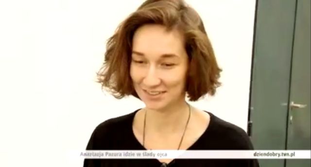 Anastazja Pazura, córka Cezarego, idzie w ślady taty (VIDEO)