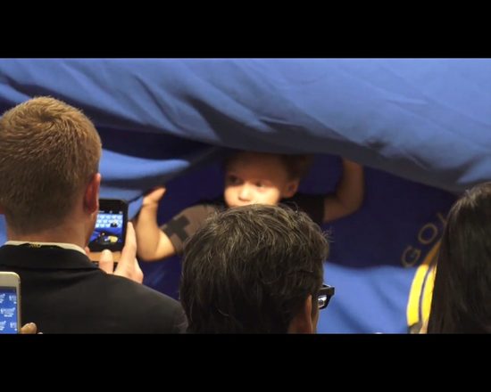 Córka Stephena Curry, gwiazdy NBA, skradła tacie wywiad