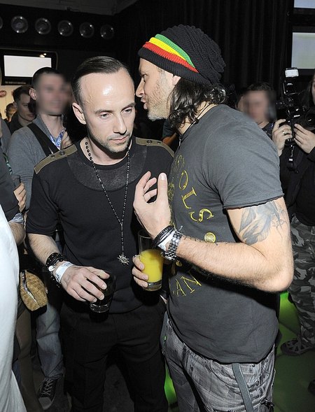 Dwaj byli faceci Dody na jednej imprezie (FOTO)