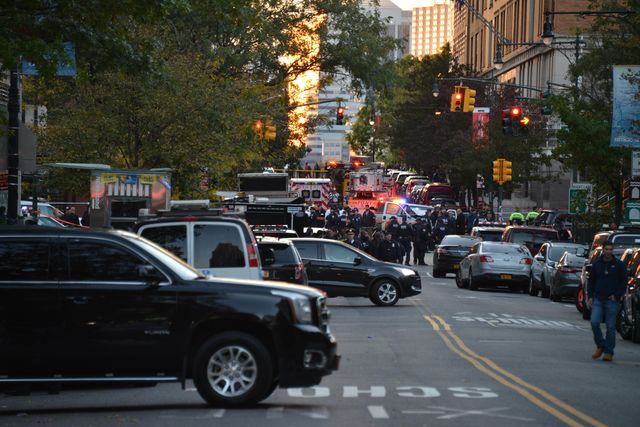 Koszmarny Halloween w Nowym Jorku - atak na Manhattanie, nie żyje 8 osób (ZDJĘCI