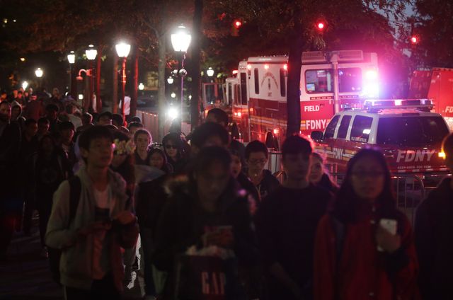 Koszmarny Halloween w Nowym Jorku - atak na Manhattanie, nie żyje 8 osób (ZDJĘCI