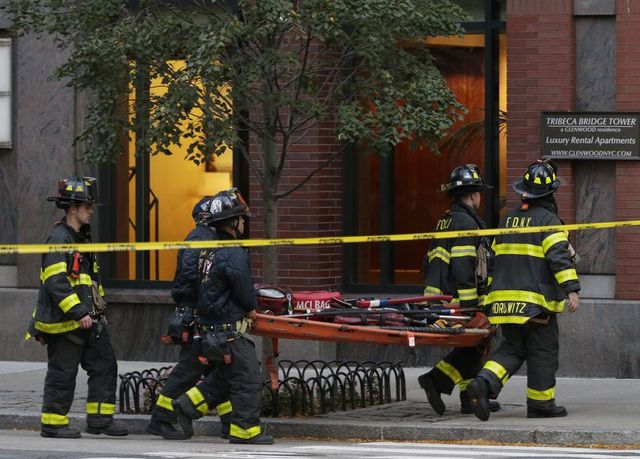Koszmarny Halloween w Nowym Jorku - atak na Manhattanie, nie żyje 8 osób ZDJĘCIA