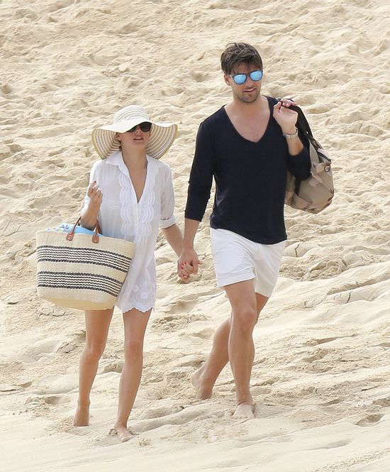Miłość na plaży, czyli Olivia Palermo z narzeczonym (FOTO)