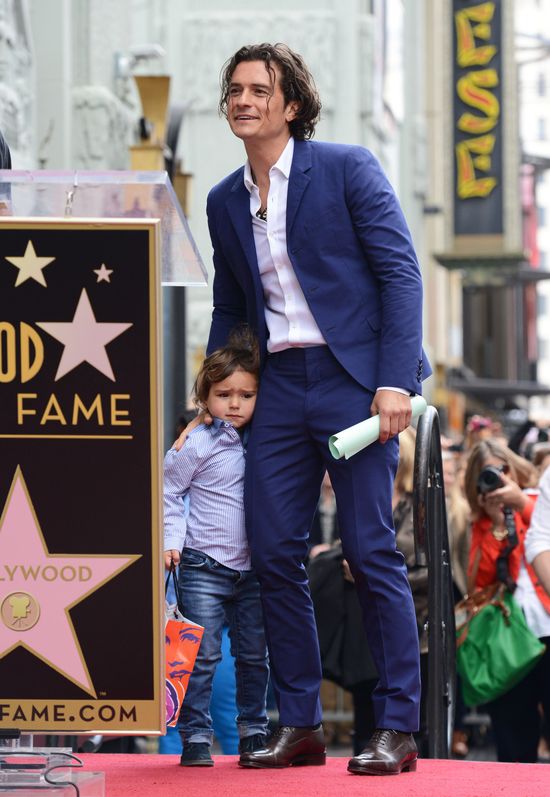 To Orlando Bloom spędza więcej czasu z synem, Flynnem (FOTO)