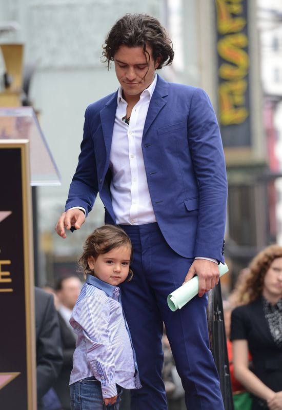 To Orlando Bloom spędza więcej czasu z synem, Flynnem (FOTO)