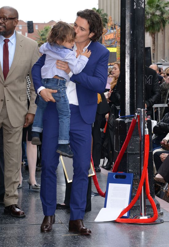 To Orlando Bloom spędza więcej czasu z synem, Flynnem (FOTO)