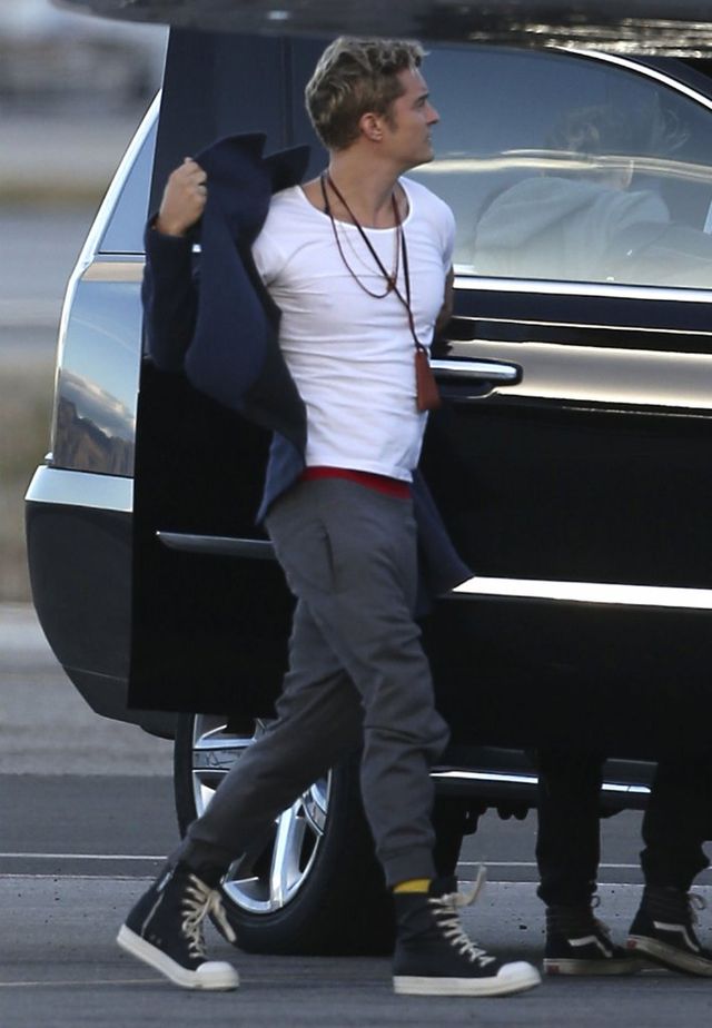 Orlando Bloom jak surfer - zmienił kolor włosów (FOTO)