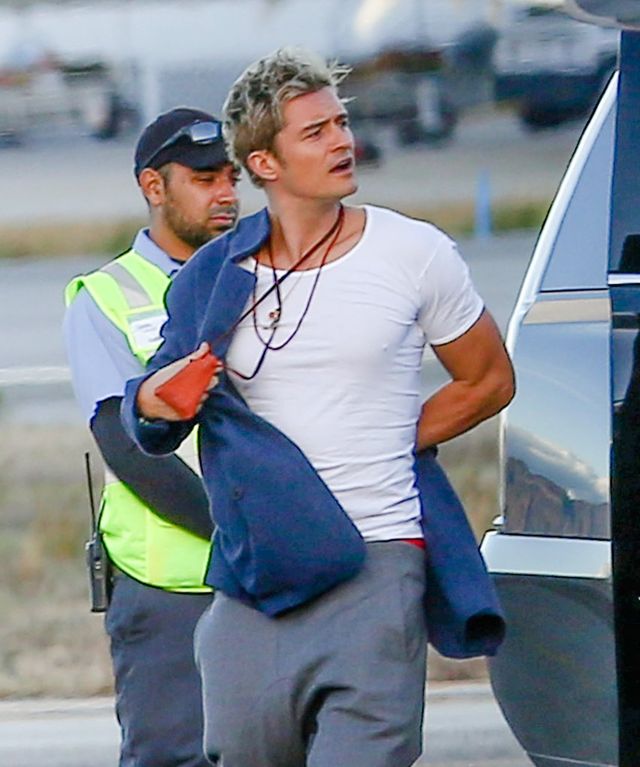 Orlando Bloom jak surfer - zmienił kolor włosów (FOTO)