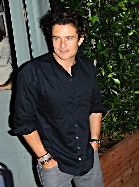 Nie zgadniecie, z kim przyłapano Orlando Blooma (FOTO)