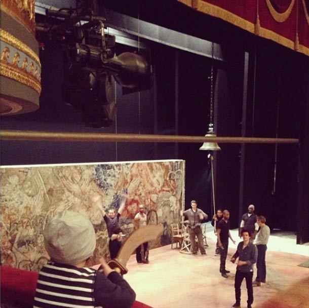 Miranda zabrała Flynna na próbę Orlando Blooma (FOTO)