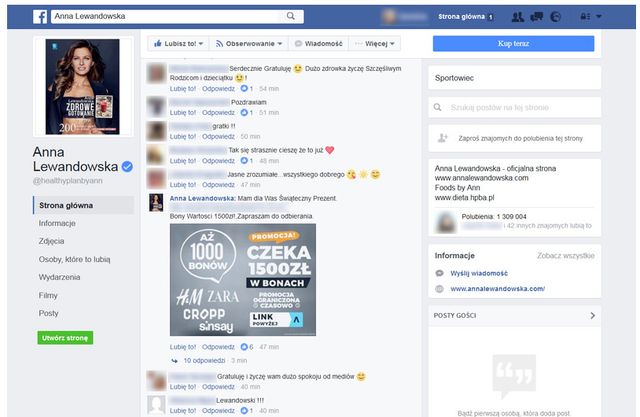 Uwaga! Na profilu Anny Lewandowskiej możesz STRACIĆ pieniądze! Uwaga! Na profilu Anny Lewandowskiej możesz STRACIĆ pieniądze!