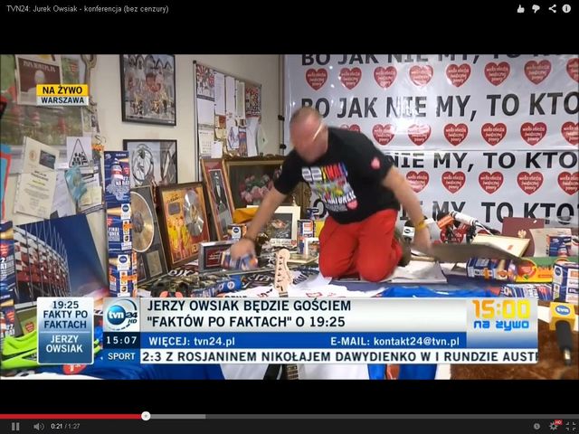 Jurek Owsiak: Mieszkam w bloku, płacę ZUS, a mój OFE jest...