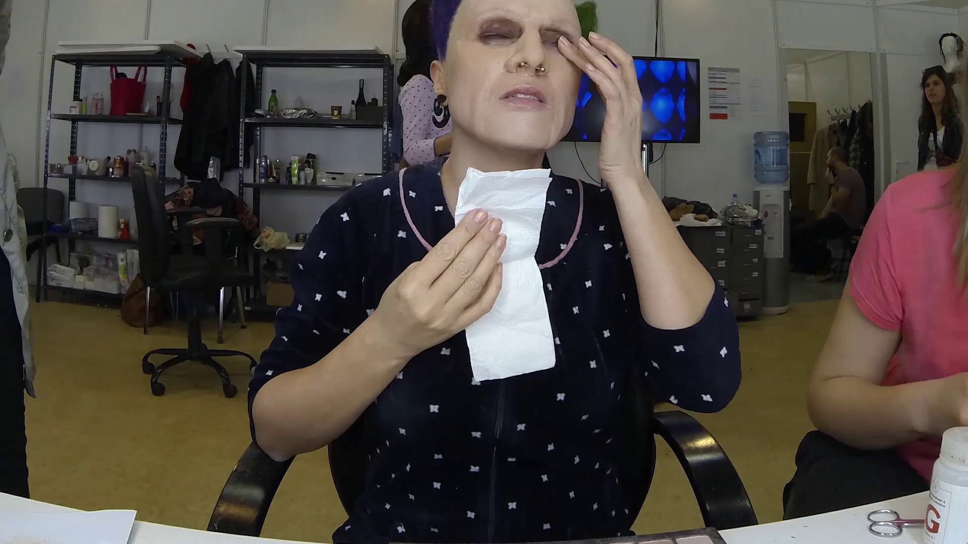 Niesamowita przemiana! Katarzyna Pakosińska jako Keith Flint z The Prodigy