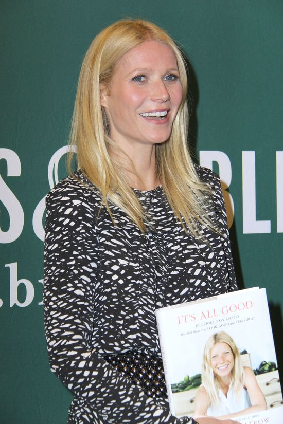 Menu według Gwyneth Paltrow: na bogato