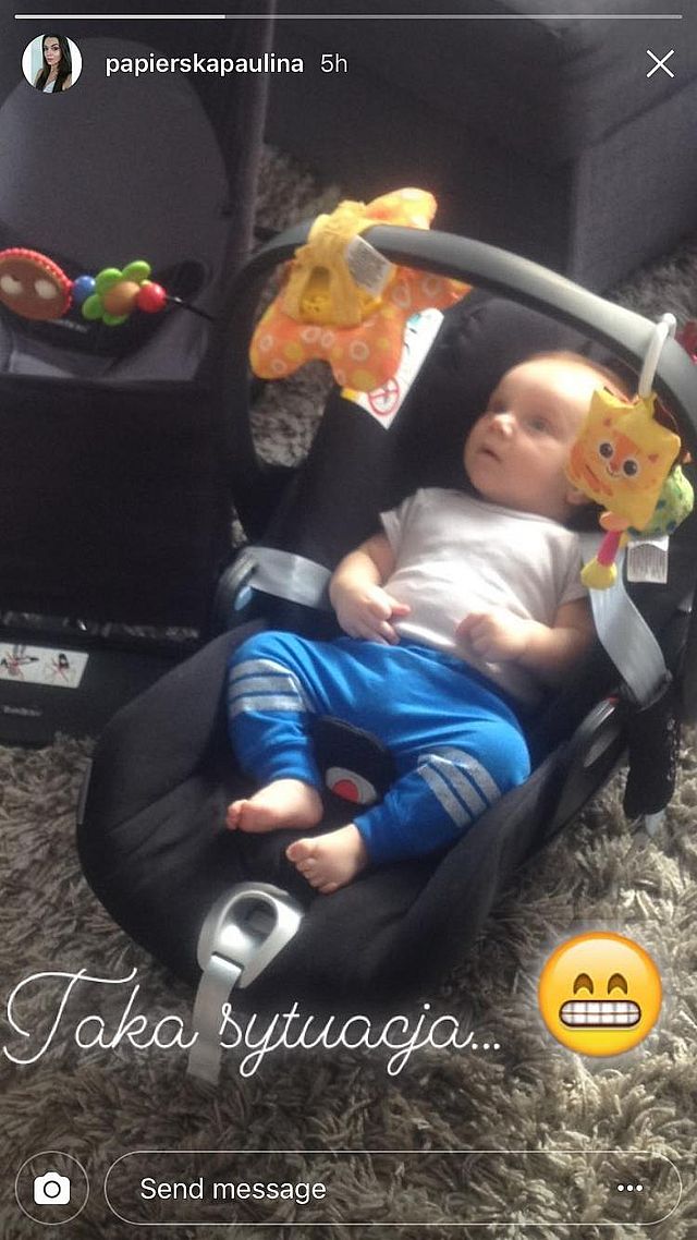 Paulina Papierska pokazała synka w CAŁEJ okazałości i zdradziła IMIĘ (Instagram) Paulina Papierska pokazała synka w CAŁEJ okazałości i zdradziła IMIĘ (Instagram)