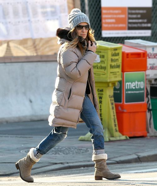 Sarah Jessica Parker ucieka przed chłodem (FOTO)