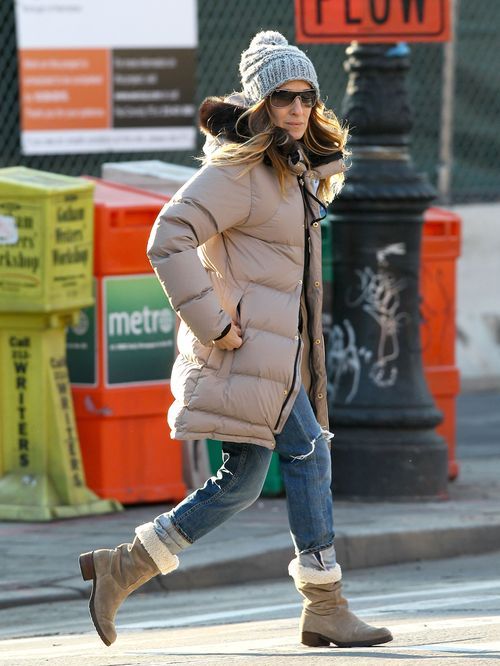 Sarah Jessica Parker ucieka przed chłodem (FOTO)