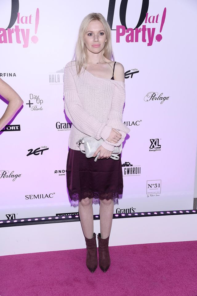 Wow! Wielka gwiazda i jej seksowne udo na 10. urodzinach magazynu Party (ZDJĘCIA