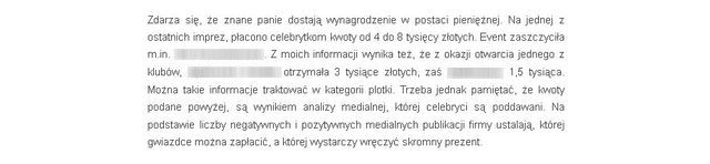 Robert Patoleta zdradza, ile zarabiają celebrytki