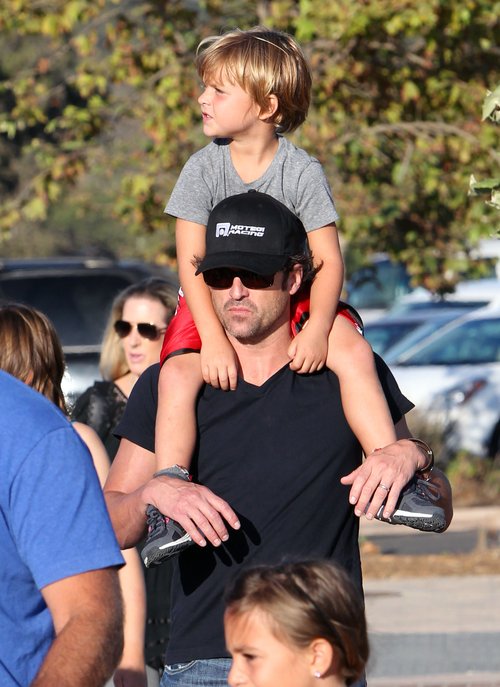 Patrick Dempsey z synem - podobni? (FOTO)
