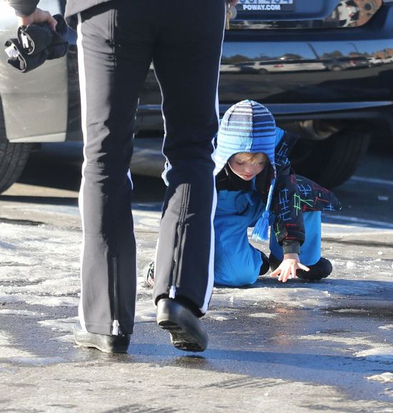 Paula Patton szaleje z synkiem na stoku (FOTO)