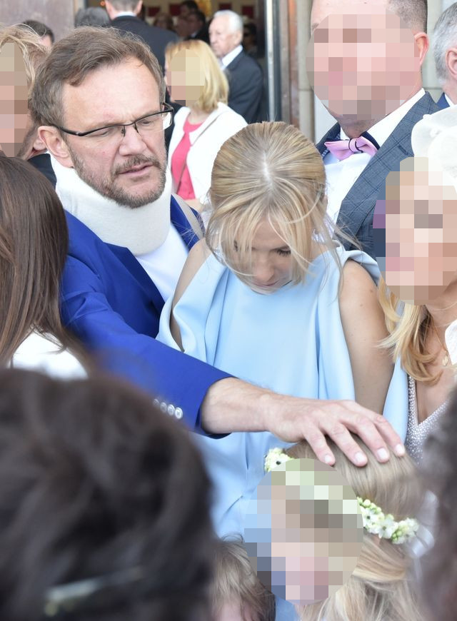 Edyta i Cezary Pazura na komunii swojej najstarszej córki (EKSKLUZYWNE ZDJĘCIA)