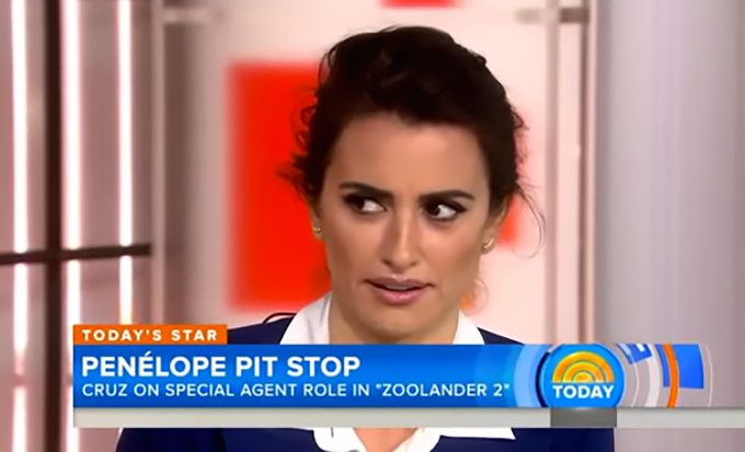 Dziennikarka do Penelope Cruz: Masz brzydkie stopy